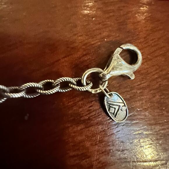 silpada N1296 Chunky Stone Necklace Retired * flaw Boho Bohemian - Picture 6 of 12